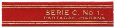 Partagas Serie C No.1 帕特加斯雪茄 古中雪茄