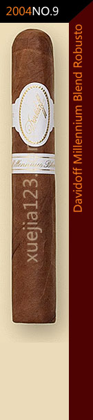 2004全球雪茄排名第9位-大卫杜夫千禧混合硬汉