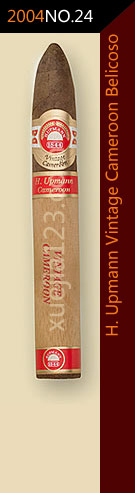 2004全球雪茄排名第24位-乌普曼喀麦隆佳酿标力高雪茄