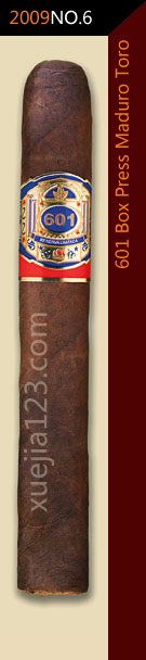2009全球雪茄排名第6位-601盒压马杜罗公牛雪茄