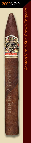 2009全球雪茄排名第9位-阿什顿VSG鱼雷雪茄