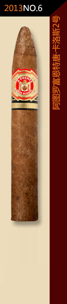 2013全球雪茄排名第6位-阿图罗富恩特唐·卡洛斯2号