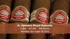 2012年世界雪茄排名6-10震撼开启！