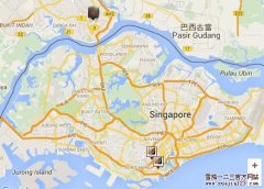 PCC雪茄-新加坡地图
