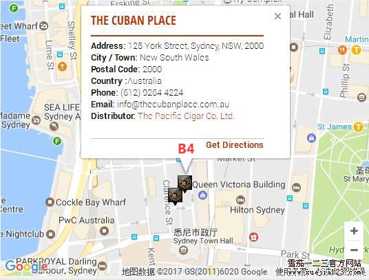 哈瓦那之家lcdh澳洲悉尼地图版