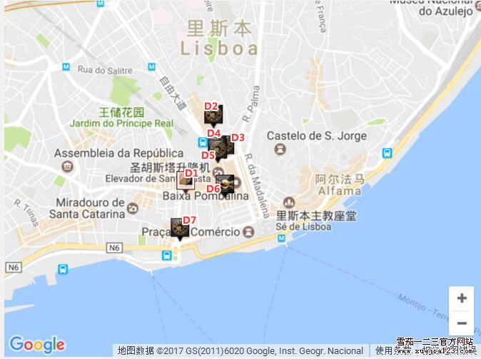 哈瓦那之家LCDH地图-葡萄牙里斯本- 雪茄123 - 中国雪茄爱好者知识资料库