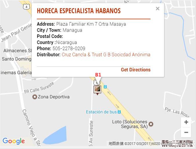 哈瓦那之家LCDH地图-尼加拉瓜 马那瓜湖