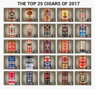 2017雪茄排名前25名列表