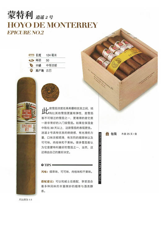 hoyo de monterrey好友蒙特利逍遥2号