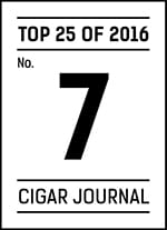 《Cigar Jorunal》2016雪茄排名TOP25 第7名 PARTAGÁS AÑEJADOS CORONA GORDA 帕塔加斯·官陈·大皇冠