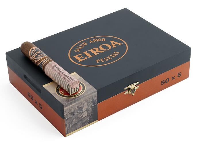 CigarsLover2019年最佳雪茄第5名 艾罗拉 暗黑系列 5x50 罗布图 - Eiroa Dark 50×5 Robusto 