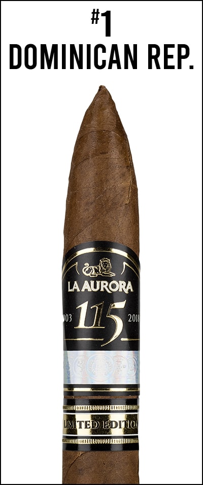 La Aurora 115th Anniversary Limited Edition Belicoso
