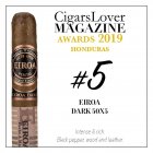 CigarsLover2019年最佳雪茄第5名 艾罗拉 暗黑系列 5x50 罗布图 - Eiroa Dark 50×5 Robusto