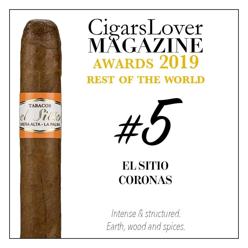 CigarsLover2019年最佳雪茄第5名 埃尔西迪奥 皇冠 El Sitio Coronas