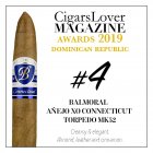 CigarsLover2019年最佳雪茄第4名 巴尔莫勒尔 陈年 XO 康涅狄格 鱼雷 Mk52 Balmoral Añ