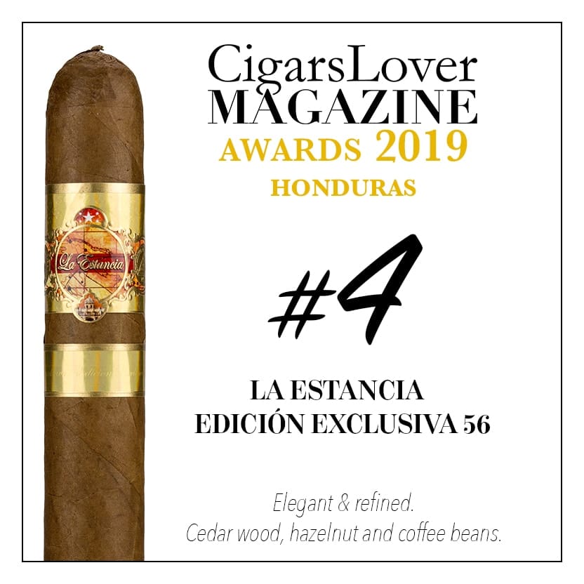 CigarsLover2019年最佳雪茄第4名 庄园 独家限量版 56 La Estancia Edición Exclusiva 56