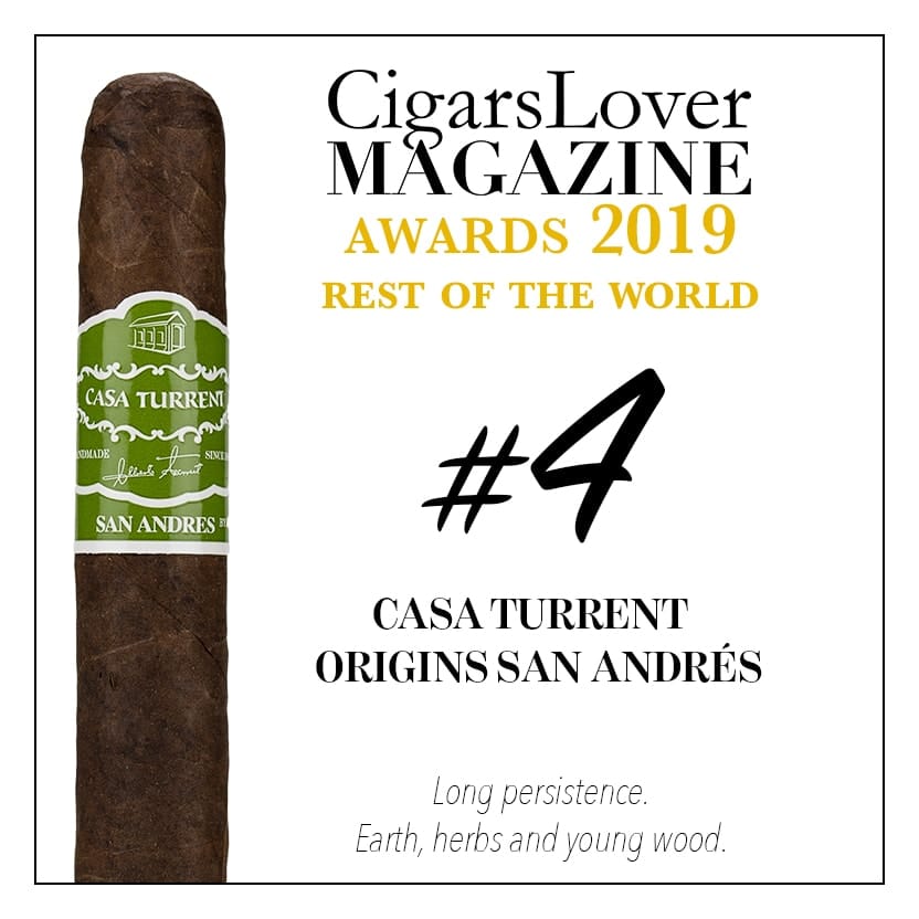 CigarsLover2019年最佳雪茄第4名 图伦特家族:源自圣安德烈斯 雪茄 Casa Turrent Origins San Andrés
