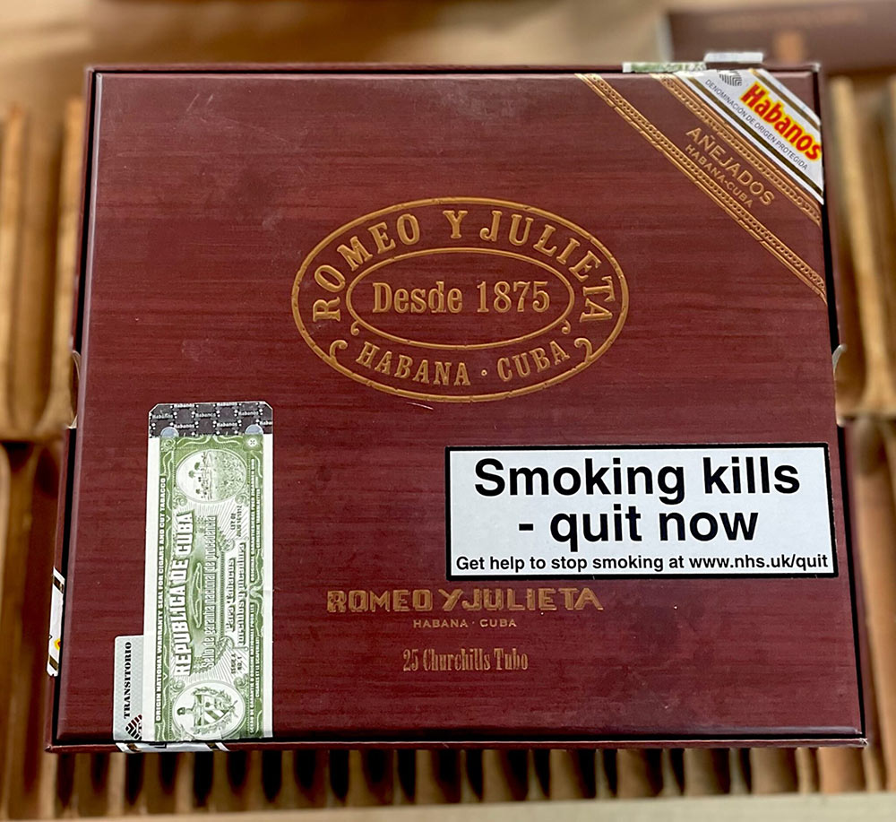 Romeo y Julieta Añejados Churchills 罗密欧与朱丽叶 陈年系列 丘吉尔 CigarsLover2019年最佳雪茄第1名