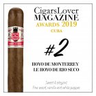 CigarsLover2019年最佳雪茄第2名 好友蒙特雷 拉好友 里奥塞科 Hoyo de Monterrey Le Hoy
