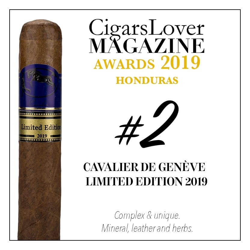 Cavalier de Genève Limited Edition 2019 日内瓦骑士 2019年限量版 CigarsLover2019年最佳雪茄第2名