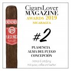 CigarsLover2019年最佳雪茄第2名 普拉森西亚：火之魂 康塞普西翁 Plasencia Alma del 