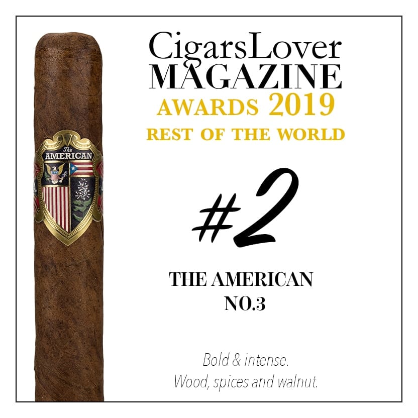 CigarsLover2019年最佳雪茄第2名 J.C.纽曼美国3号 J.C.Newman The American No.3