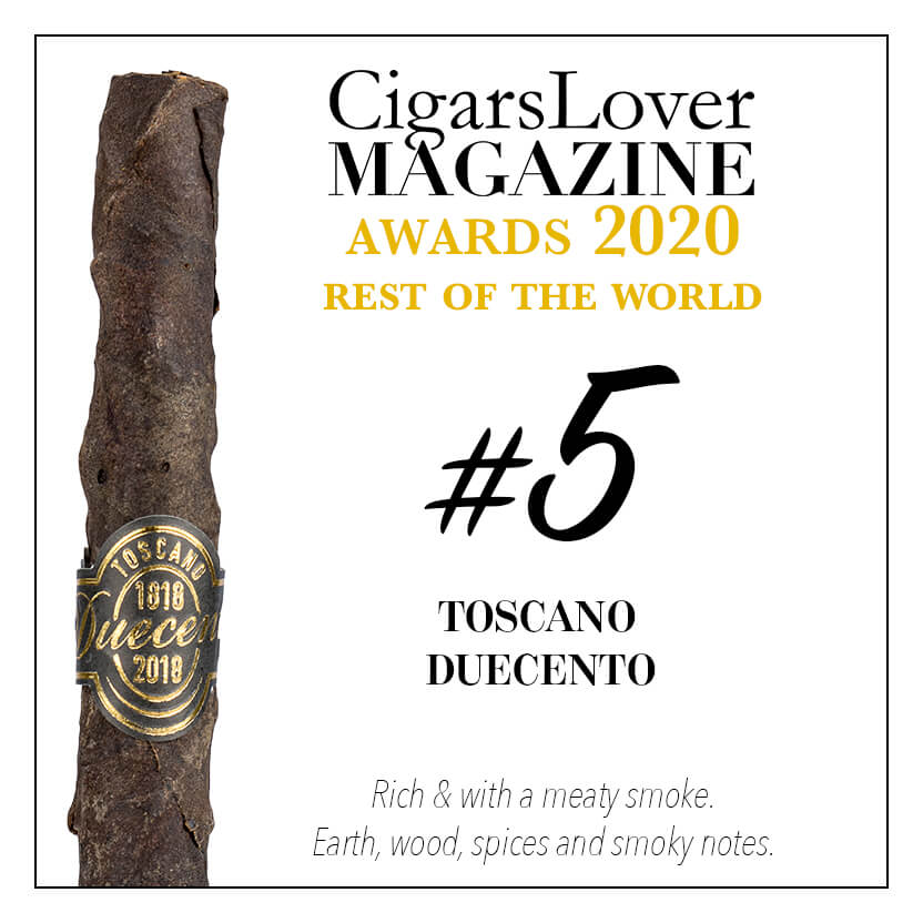 Toscano Duecento 托斯卡诺 杜埃钦托 CigarsLover2020年最佳雪茄第5名