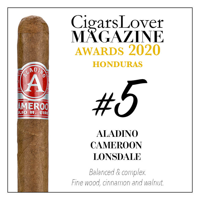 Aladino Cameroon Lonsdale 阿拉丁 喀麦隆 朗斯代尔 CigarsLover2020年最佳雪茄第5名