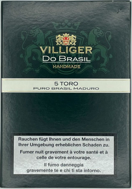 Villiger Do Brasil Maduro Toro 威利格 巴西 马杜罗 托罗 CigarsLover2020年最佳雪茄第4名
