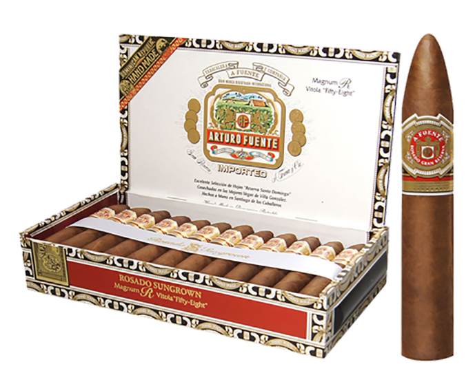 Arturo Fuente Rosado Sungrown Magnum R 58 阿图罗·富恩特·罗萨多 自然生长型 马格努姆R 58 CigarsLover2020年最佳雪茄第4名