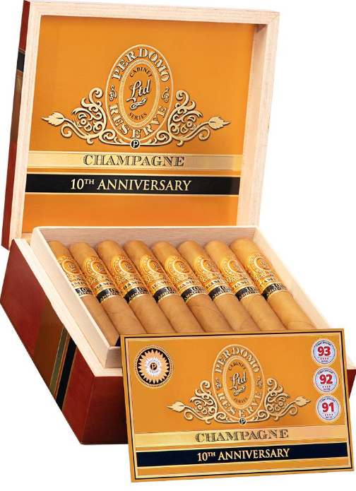 Perdomo Reserve 10th Anniversary Champagne Epicure 佩尔多莫珍藏版10周年纪念香槟 美食家 CigarsLover2020年最佳雪茄第3名