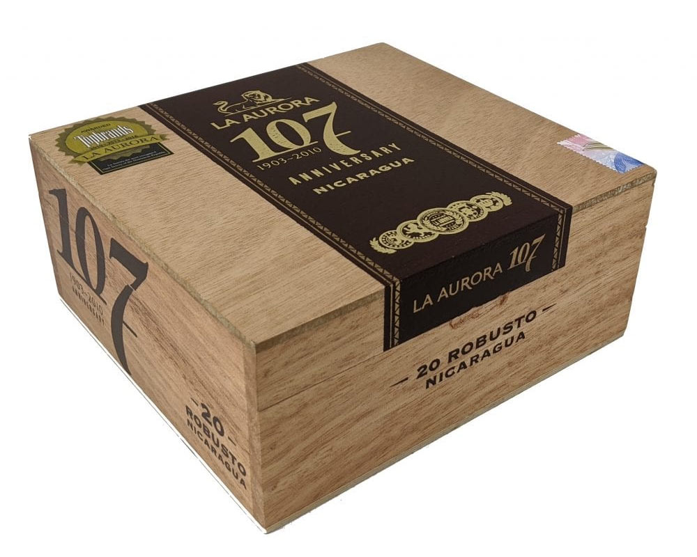 La Aurora 107 Nicaragua Robusto 拉奥罗拉 107 尼加拉瓜 罗布图 CigarsLover2020年最佳雪茄第2名