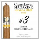 Cohiba Coronas Especiales 高希霸 特级皇冠 CigarsLover2020年最佳雪茄第3名