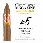 Saint Luis Rey Carenas Belicoso 圣路易斯雷伊 卡雷纳斯 贝尔里科索 CigarsLover2021年最佳雪茄第5名