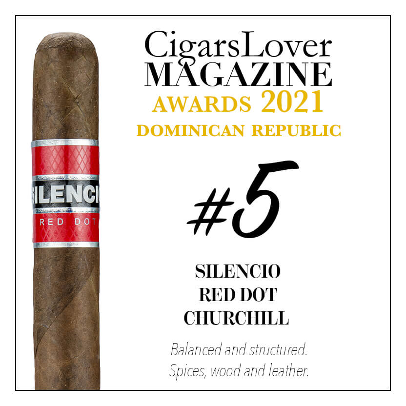 Silencio Red Dot Churchill 寂静 红点 丘吉尔 CigarsLover2021年最佳雪茄第5名