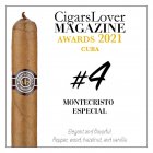 Montecristo Especial 蒙特克里斯托 特级(蒙特长矛 E1) CigarsLover2021年最佳雪茄第4名