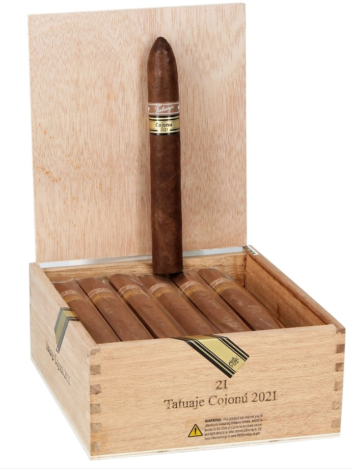 Tatuaje Cojonú 2021 塔图赫 科霍努 2021 年限量版 CigarsLover2021年最佳雪茄第5名