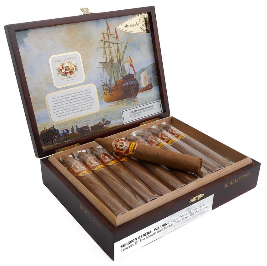Saint Luis Rey Carenas Belicoso 圣路易斯雷伊 卡雷纳斯 贝尔里科索 CigarsLover2021年最佳雪茄第5名