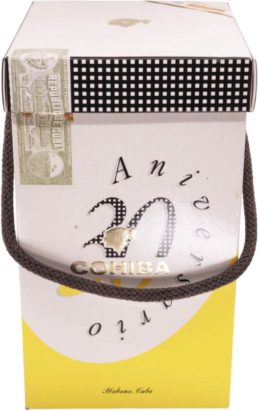 高希霸 30 周年纪念茄瓷罐 30 Aniversario Jar 1996 纪念性发行系列