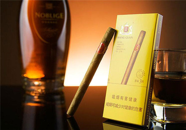 王冠 原味3号 英文全称：Wangguan Original No.3 Half‑mechanism Cigar