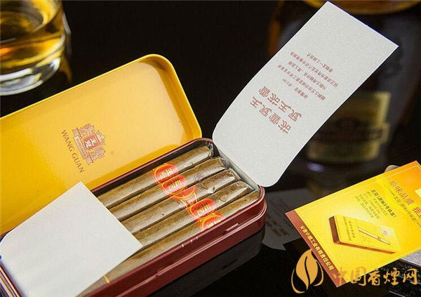 王冠 原味3号 英文全称：Wangguan Original No.3 Half‑mechanism Cigar