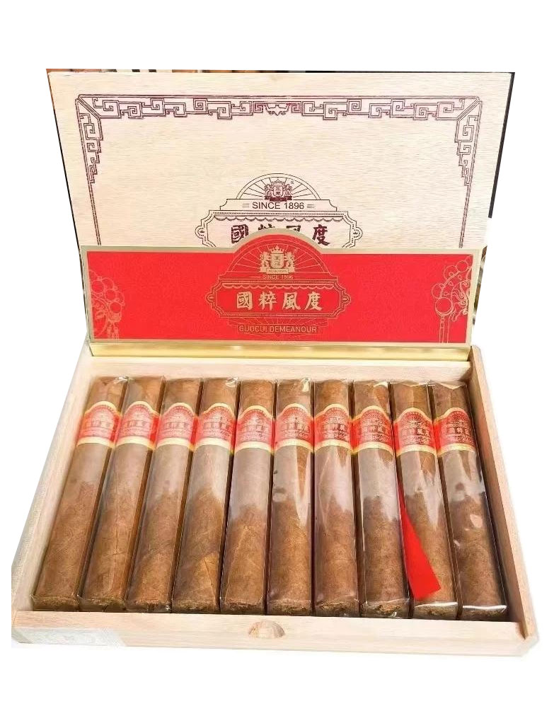 王冠 国粹风度 英文全称：Wangguan Guocui‑Demeanour Full Hand‑made Cigar