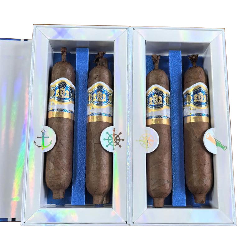王冠 假日船长 英文全称：Wangguan Holiday Captain Full Hand‑made Perfecto Cigar
